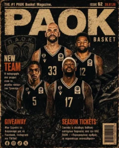 Το πρωτοσέλιδο του PAOK Basket Κυριακή 26 Ιουλίου 2026