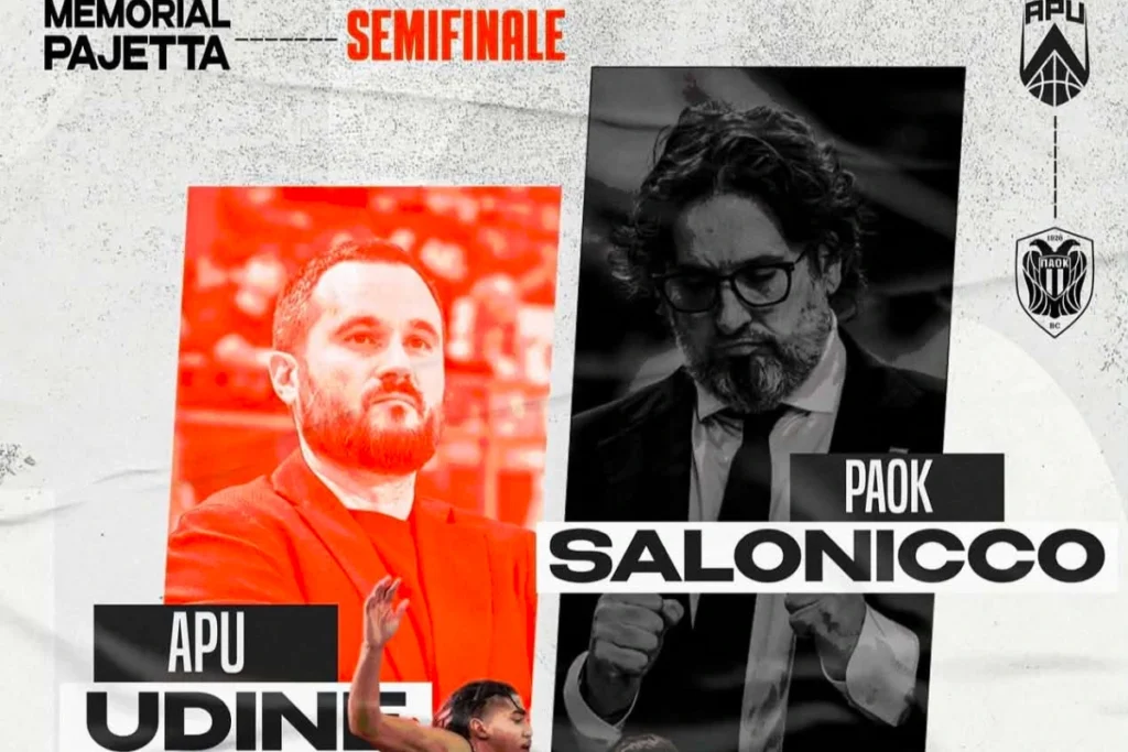Η Ούντινε αποθεώνει τον ΠΑΟΚ: «Από τις πιο ιστορικές ομάδες του ευρωπαϊκού μπάσκετ»